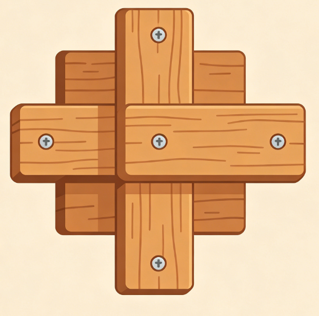 Step-Limited Screw Puzzle (Digital PC Game)