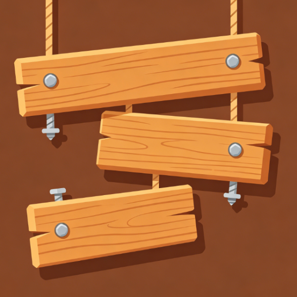 Swinging Plank Puzzle (Digital PC Game)